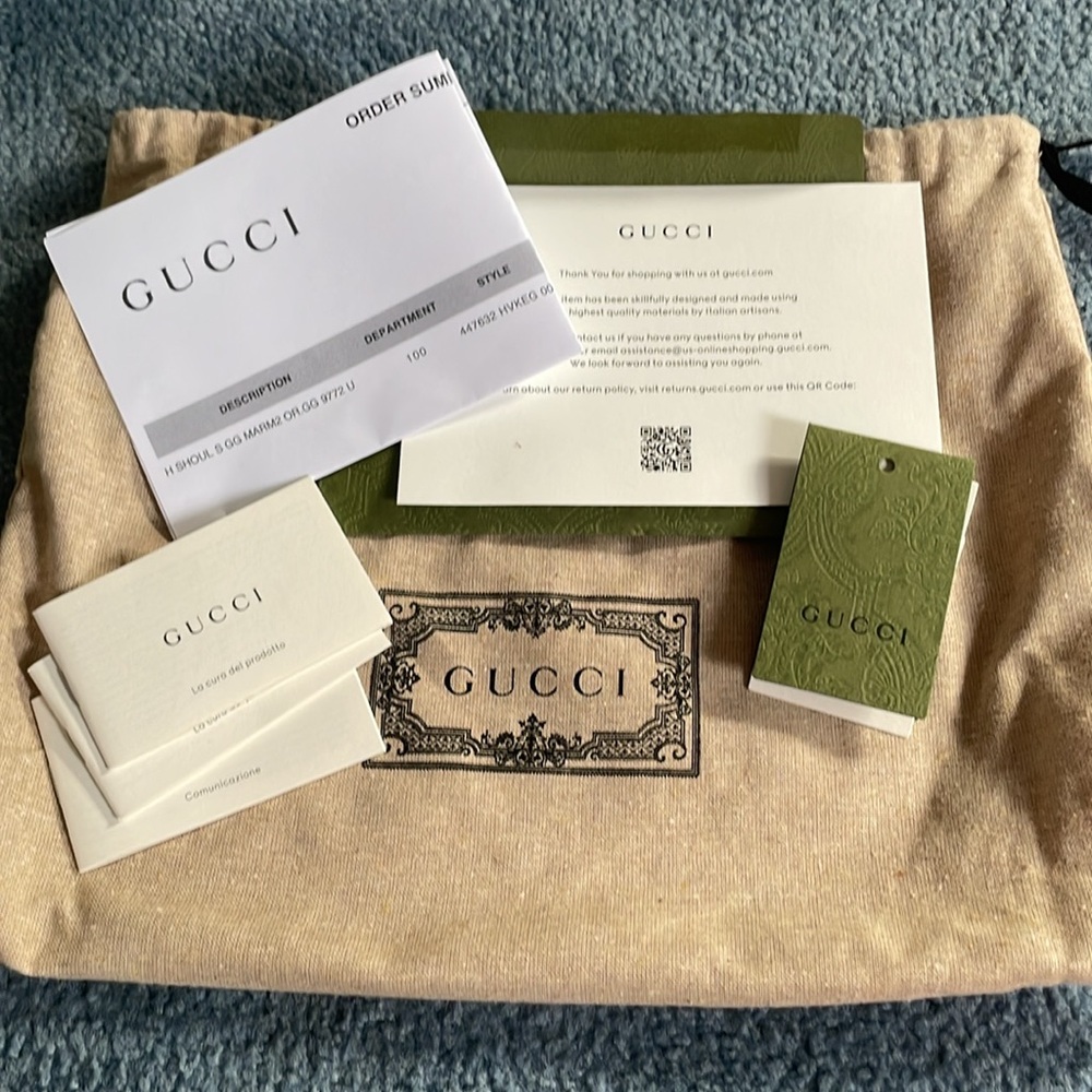 Brand New! Authentic Gucci Marmont Crossbody - Picture 2 of 12